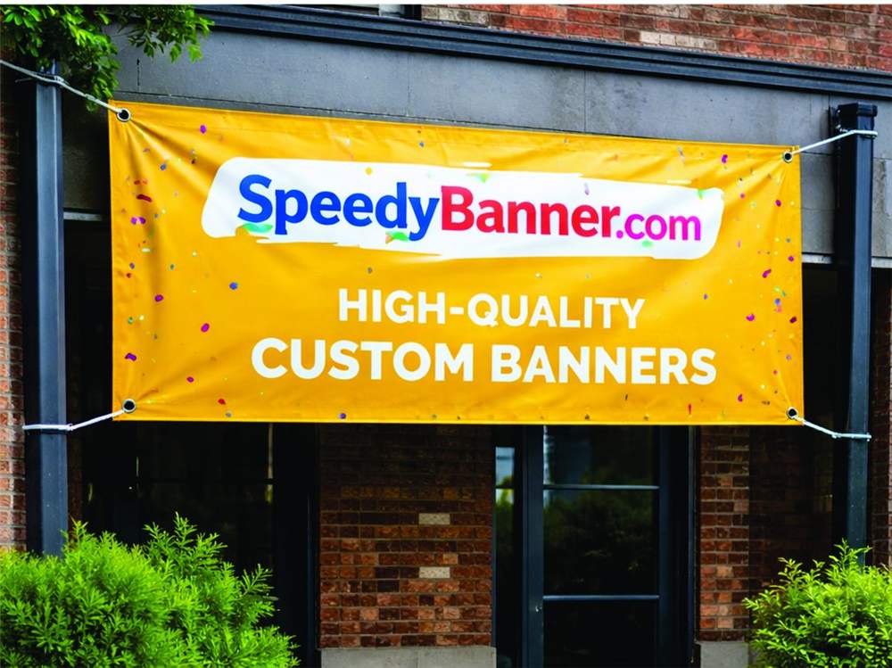 Custom Vinyl Banner Example - SpeedyBanner