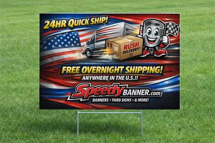 Yard Sign Example